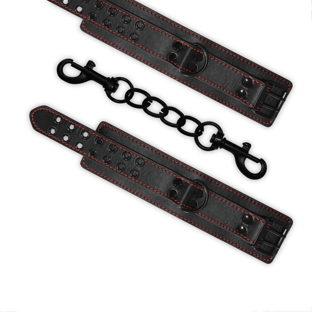 Наручники Bondage Fetish Pleasure Handcuffs (черный)