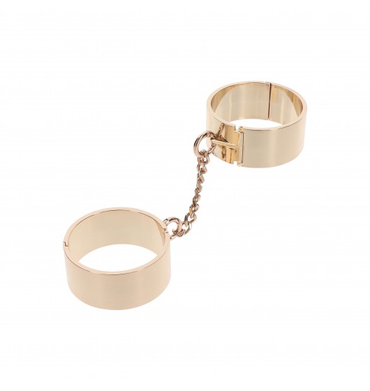 Наручники Taboom Dona Slave Wrist Cuffs, 6,2 см (золотой)