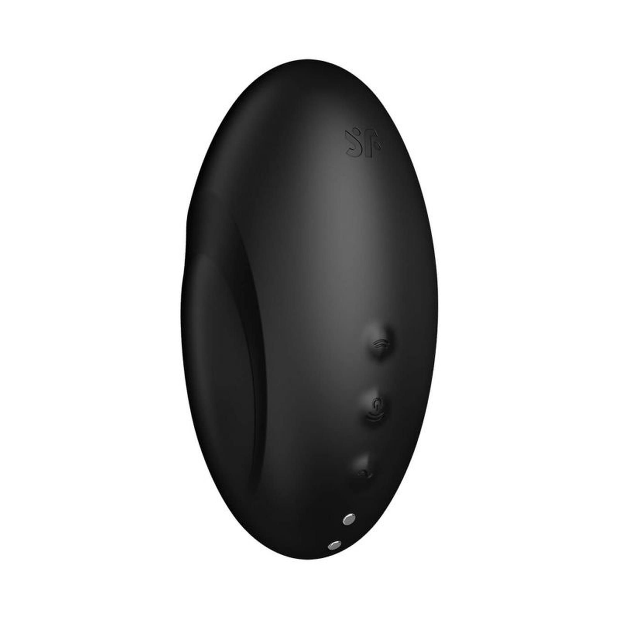 Вакуумний стимулятор клітора з вібрацією Satisfyer Vulva Lover 3 (чорний)