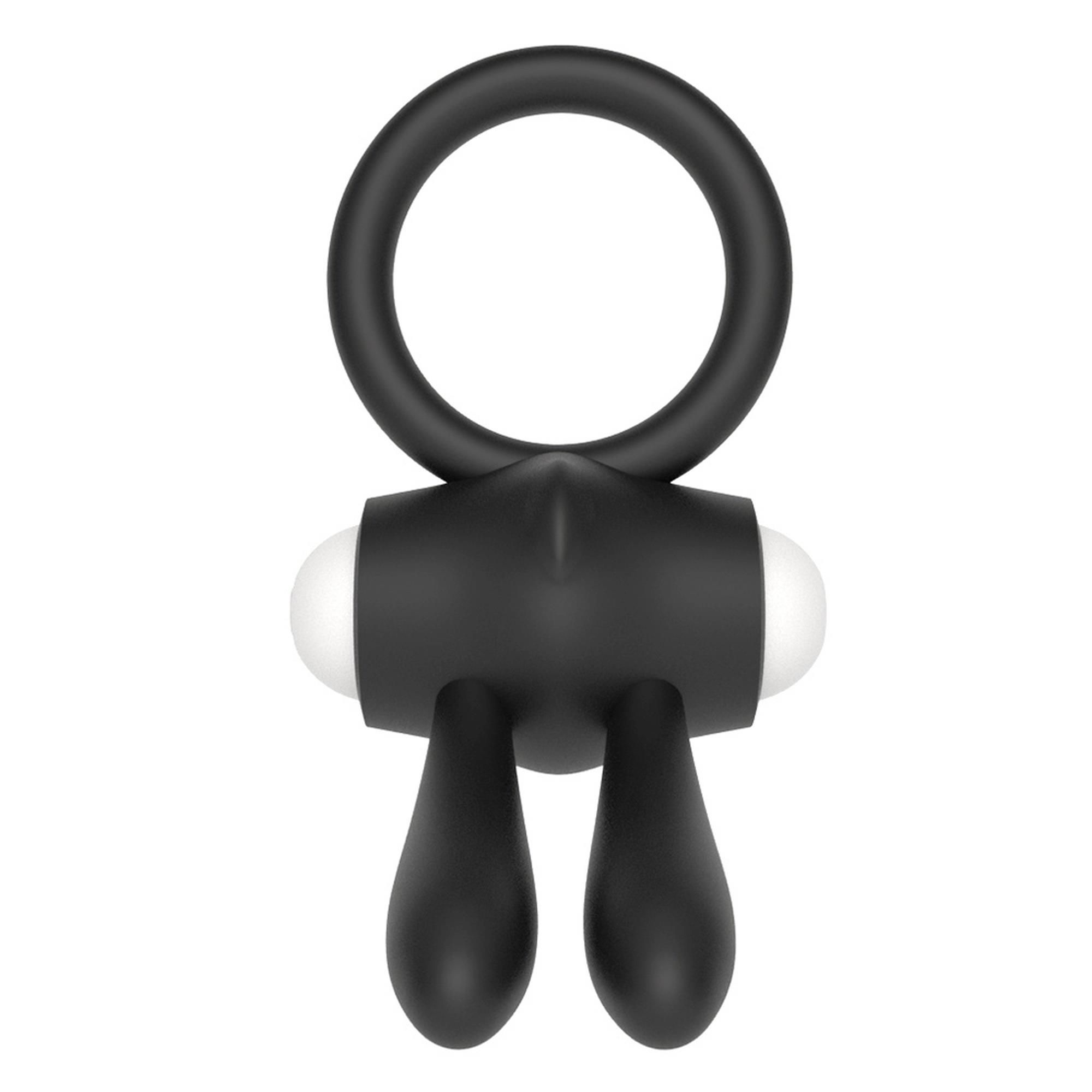 Виброкольцо LoveToy Power Clit, 7,5 см (черный)