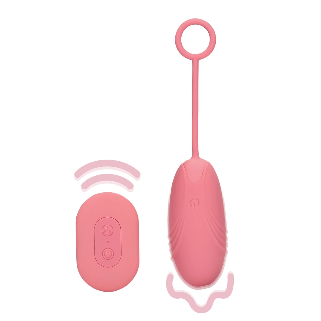 Виброяйцо Loveline Ultra Soft Pink Arabesque, 7.5 см (розовый)