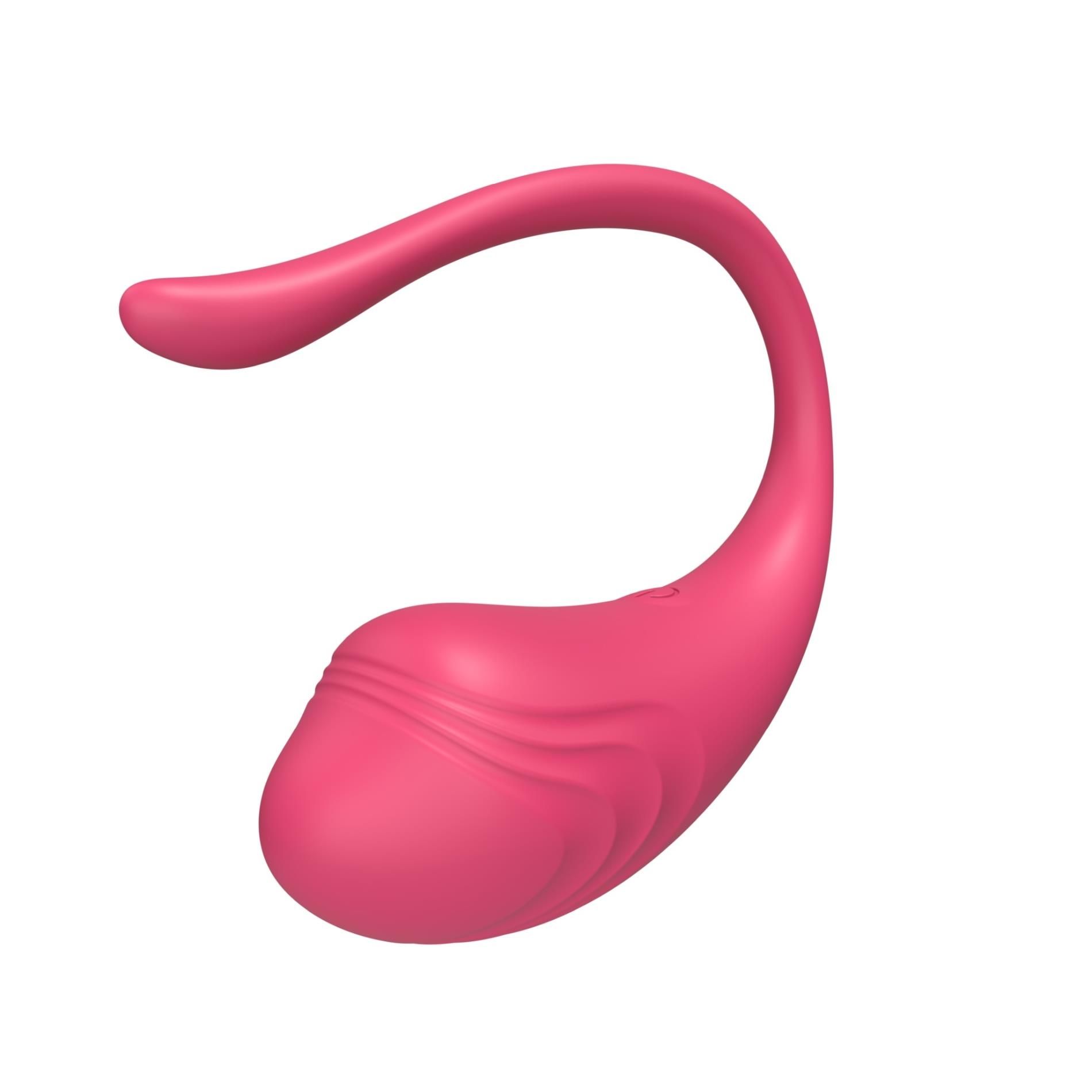 Виброяйцо Boss Series App Love Egg, 17.3 см (розовый)