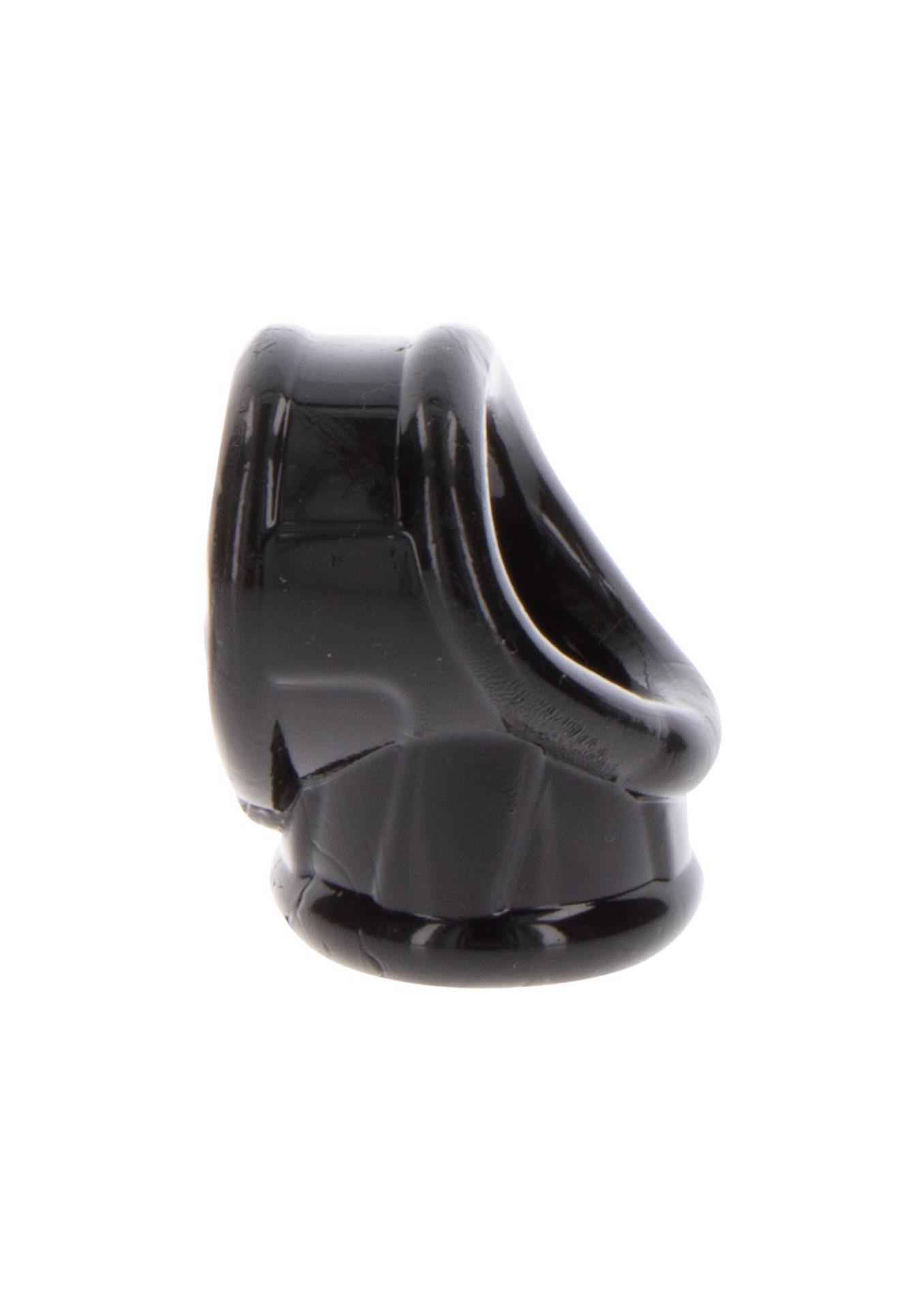 Эрекционное кольцо Toy Joy Manpower Triple Pipe C-Ring, 6.3 см (черный)