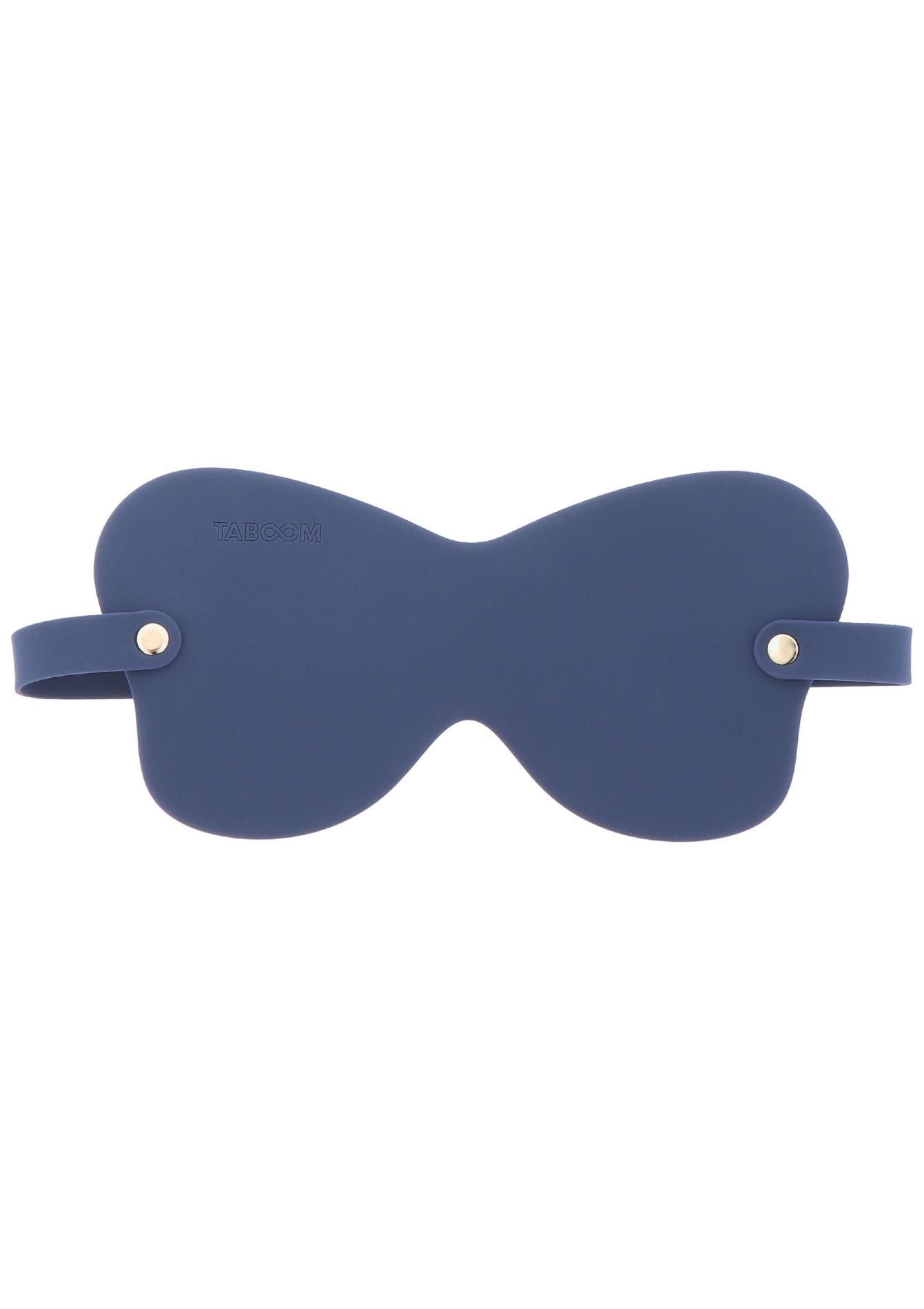 Маска на глаза Taboom Silicone Supreme Blindfold (синий)