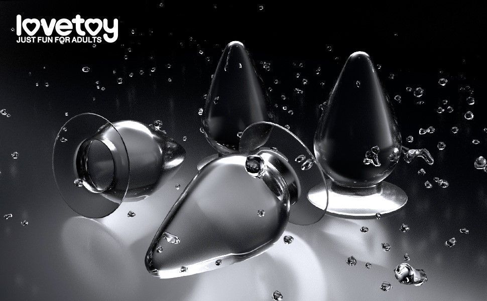Lovetoy Flawless Clear Anal Plug - Korek analny, Przezroczysty, 11.5 cm