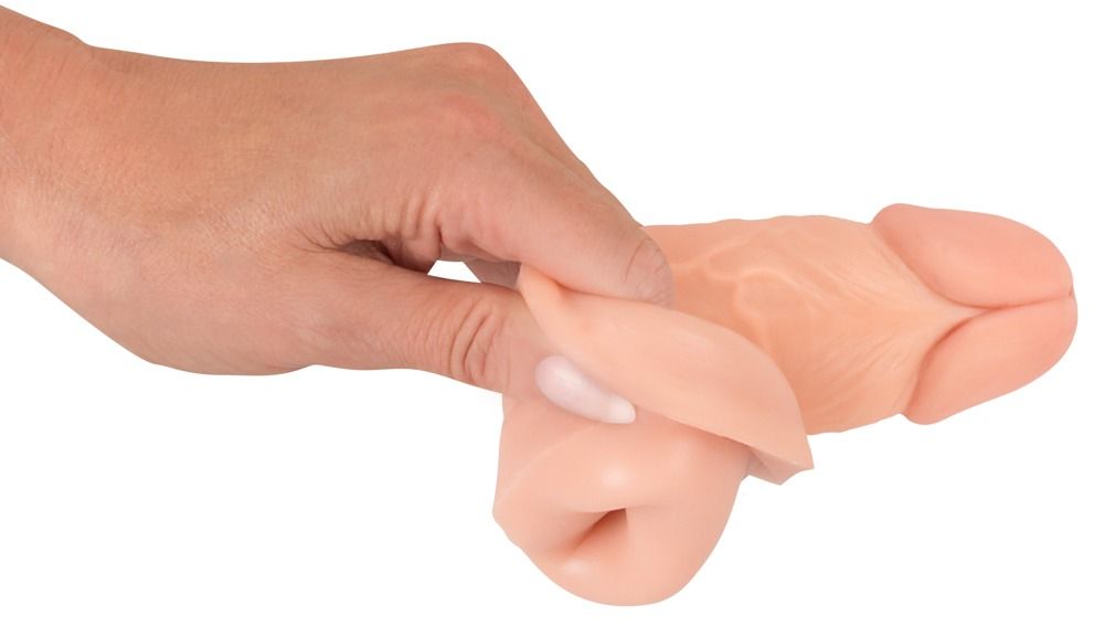 Насадка на пенис Nature Skin Extension Sleeve, 15,5 см (телесный)