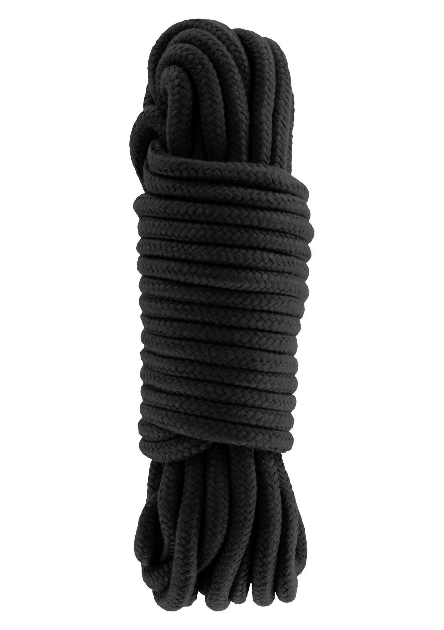 Верёвка Fetish Fantasy Japanese Silk Rope, 10 м (черный)
