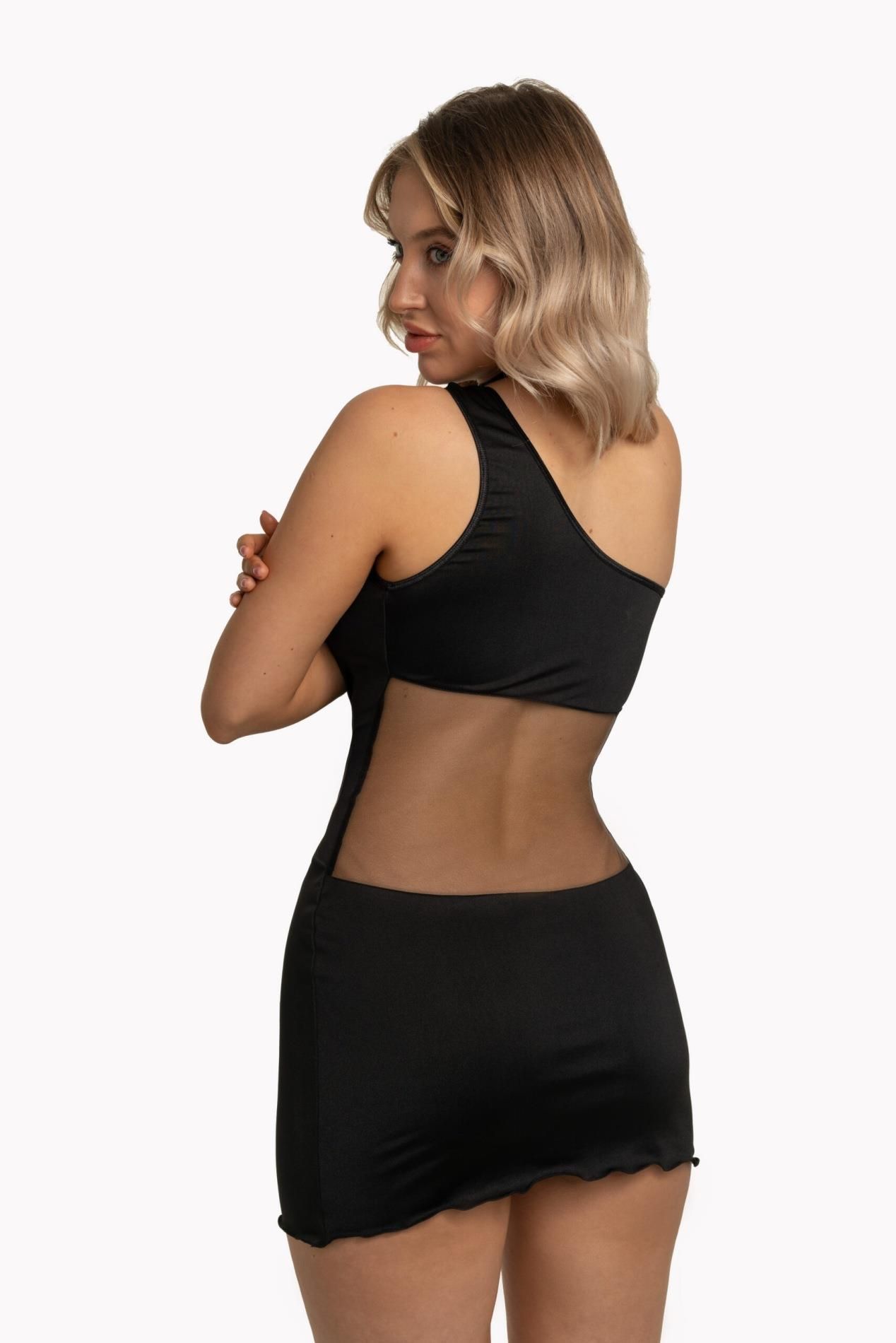 Мини-платье Anais Karen, XXL/XXXL (черный)