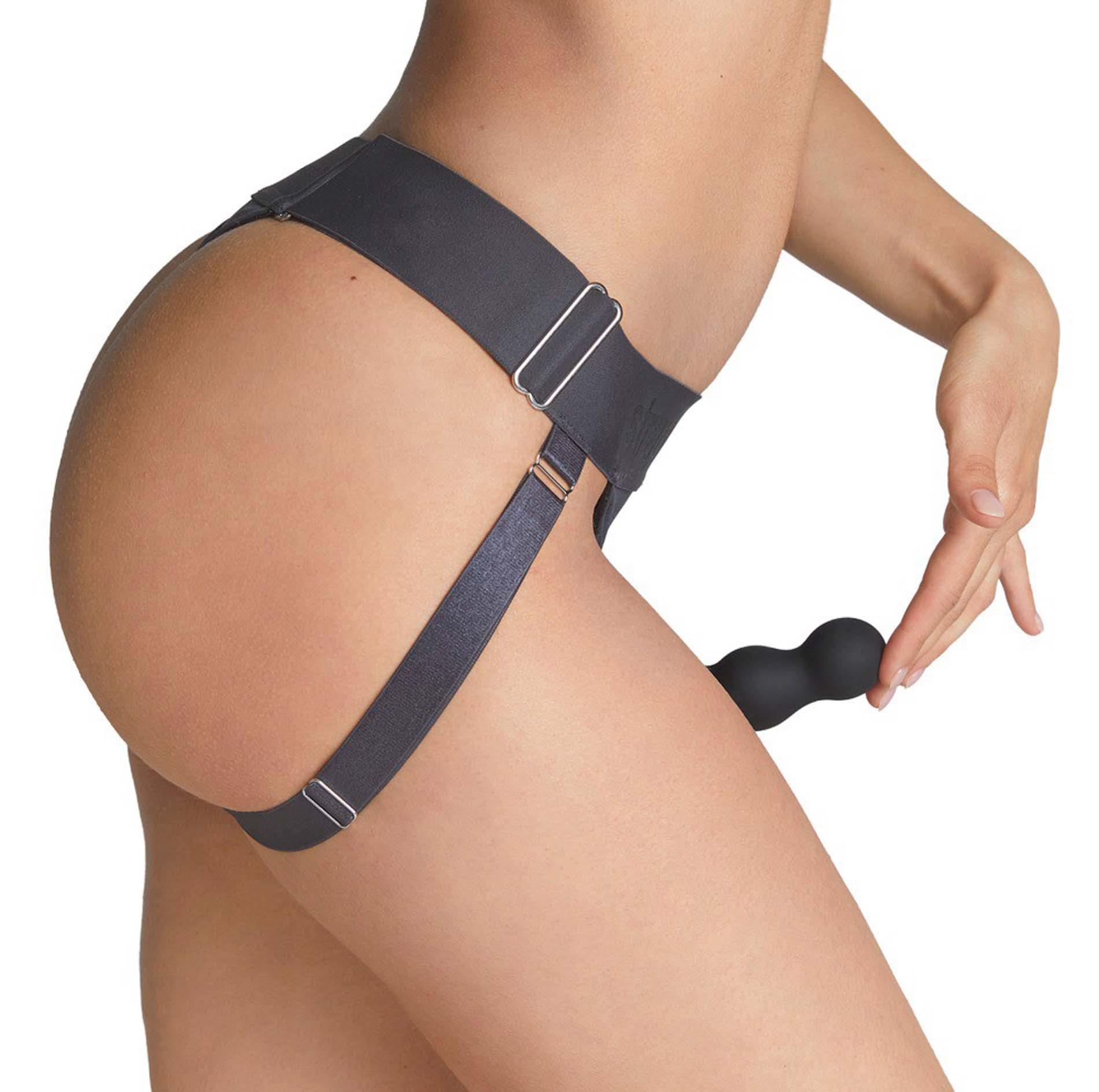 Strap-on-me Unique Lingerie Harness - Strapon, Szary, One size