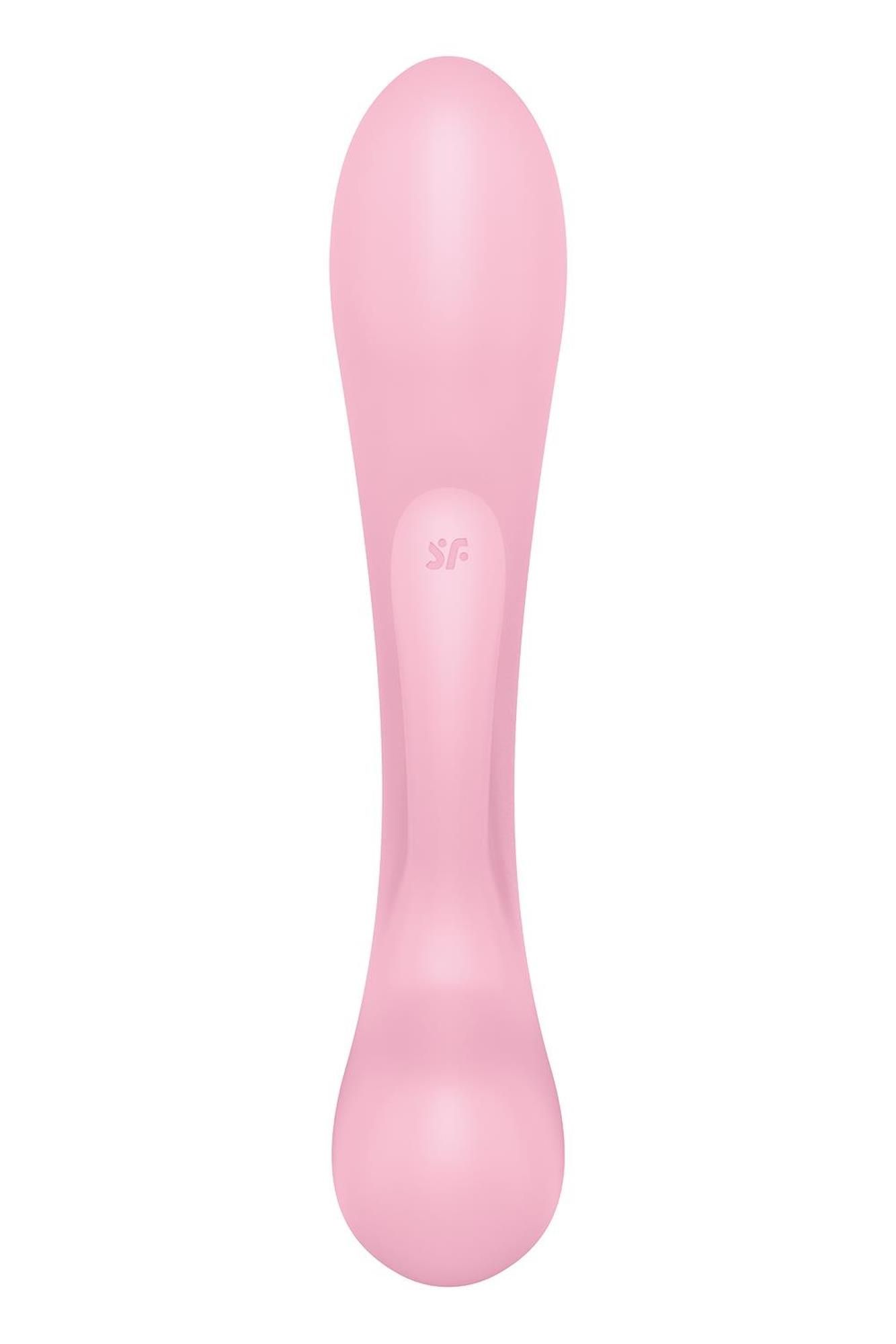 Wibrator królik Satisfyer Triple Oh, 24 cm (różowy)