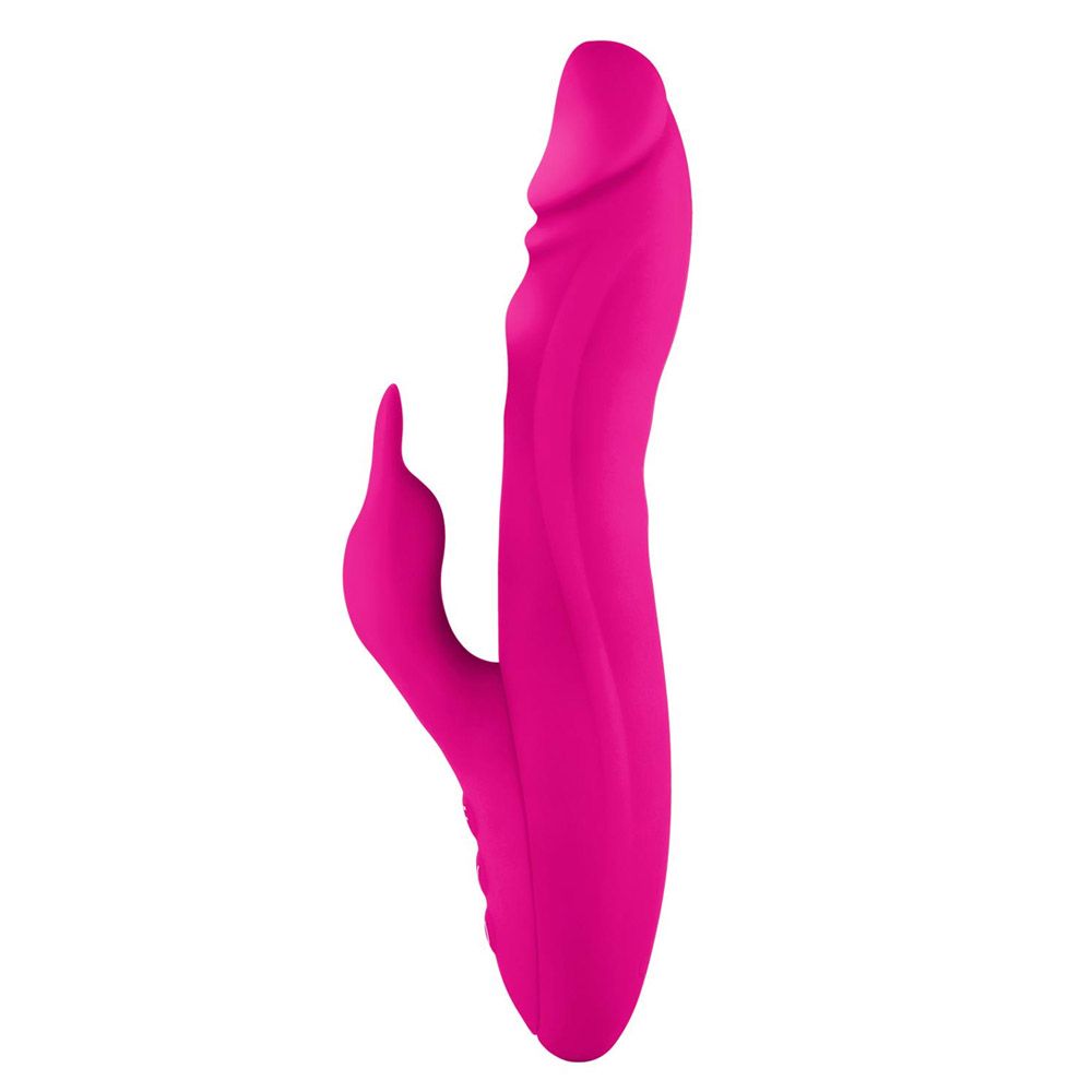 Вибратор-кролик Dream Toys Booster Rabbit, 21.6 см (розовый)