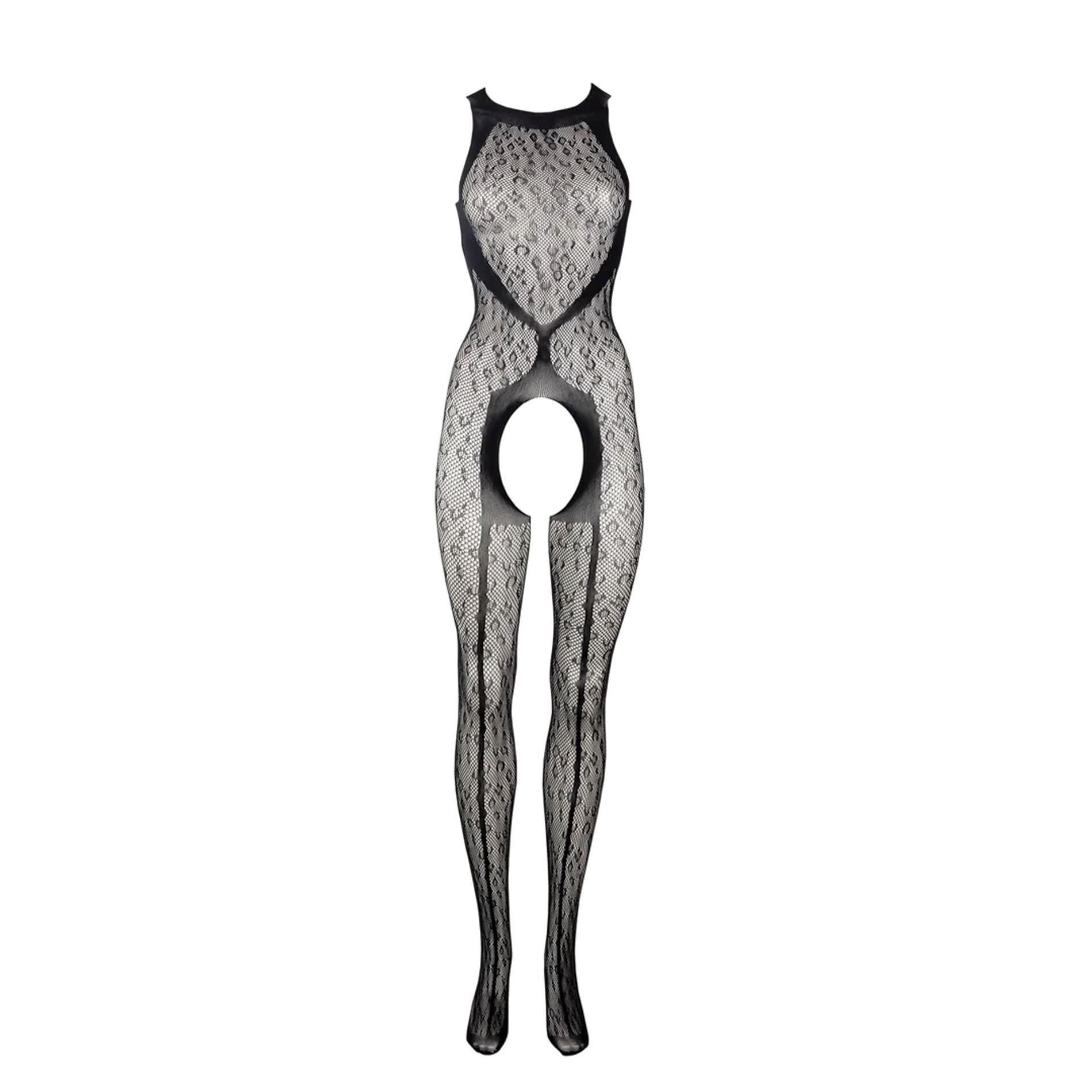 Бодистокинг Le Désir Leopard, One Size (черный)