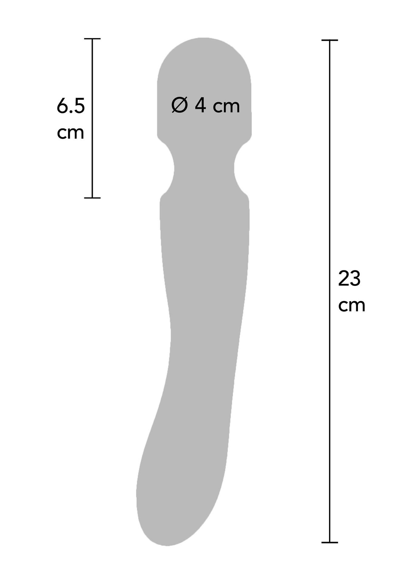 Вибромассажер ToyJoy Zenith, 23 см (черный)