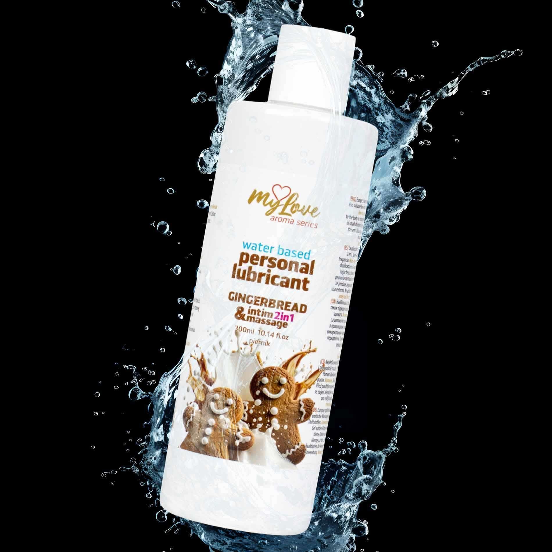 Lubrykant MyLove Aroma Series Intim&Massage 2in1 Gingerbread, 300 ml