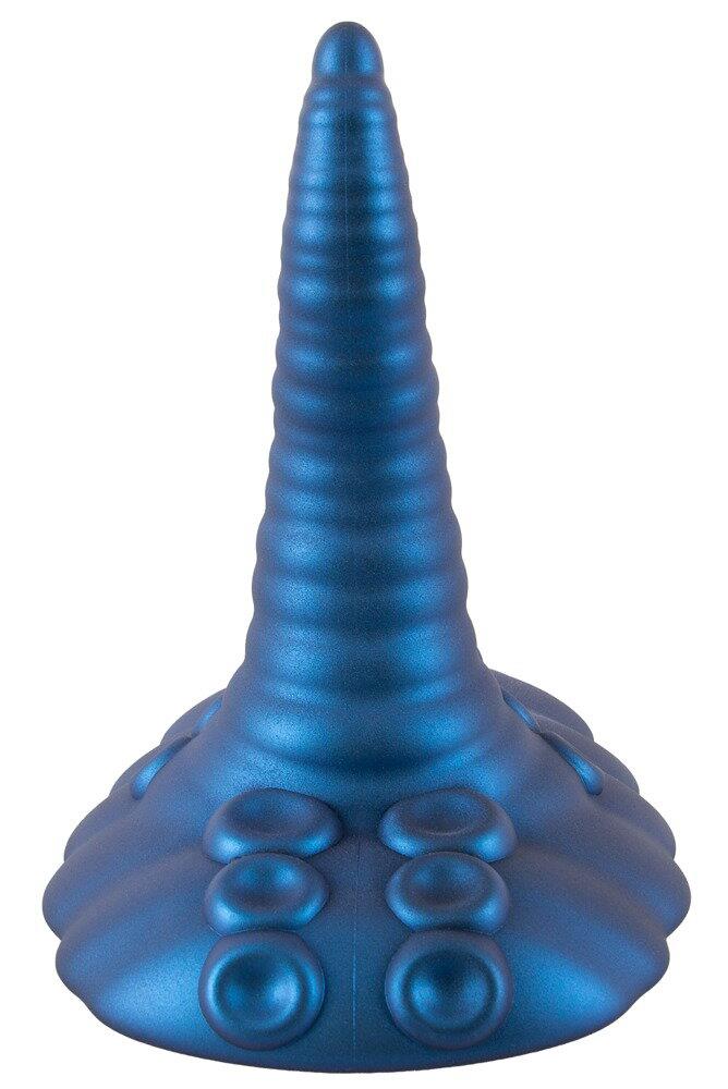 Вибратор Beasty Cocks Tentacl, 14.8 см (синий)