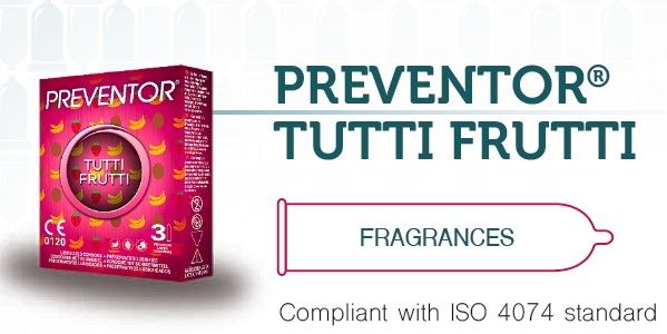Презервативы Preventor® Tutti Frutti, 3 шт