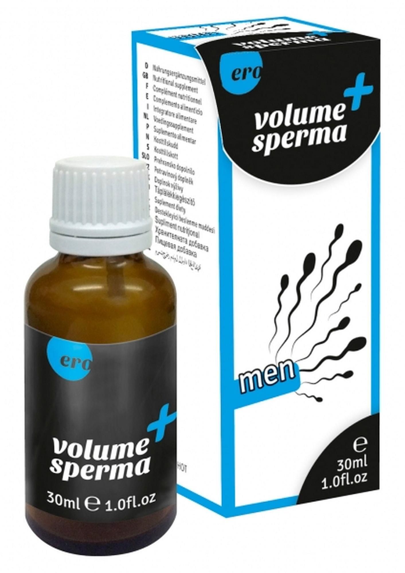 Ekscytujące krople Hot Volume+Sperma Men, 30 ml