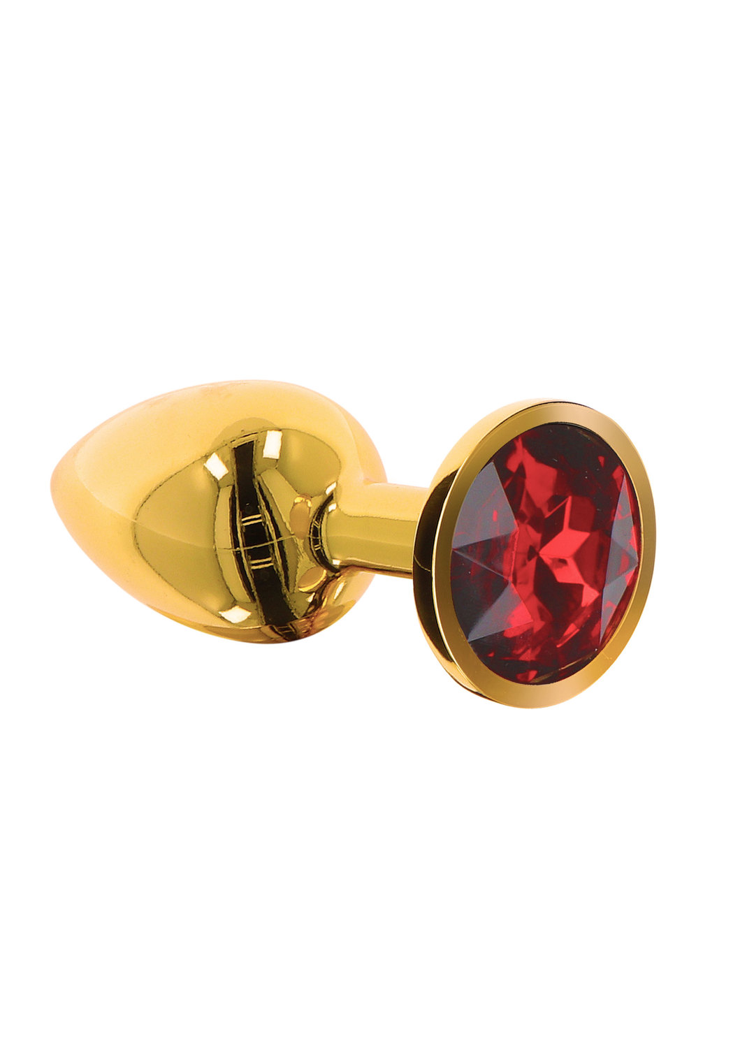 Анальна пробка Taboom Butt Plug With Diamond Jewel S, 7 см (червоний)