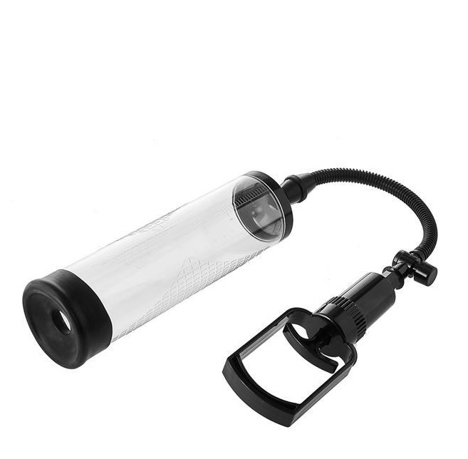Вакуумная помпа Dream Toys Ramrod Penis Pump Trigger, 20 см (прозрачный)