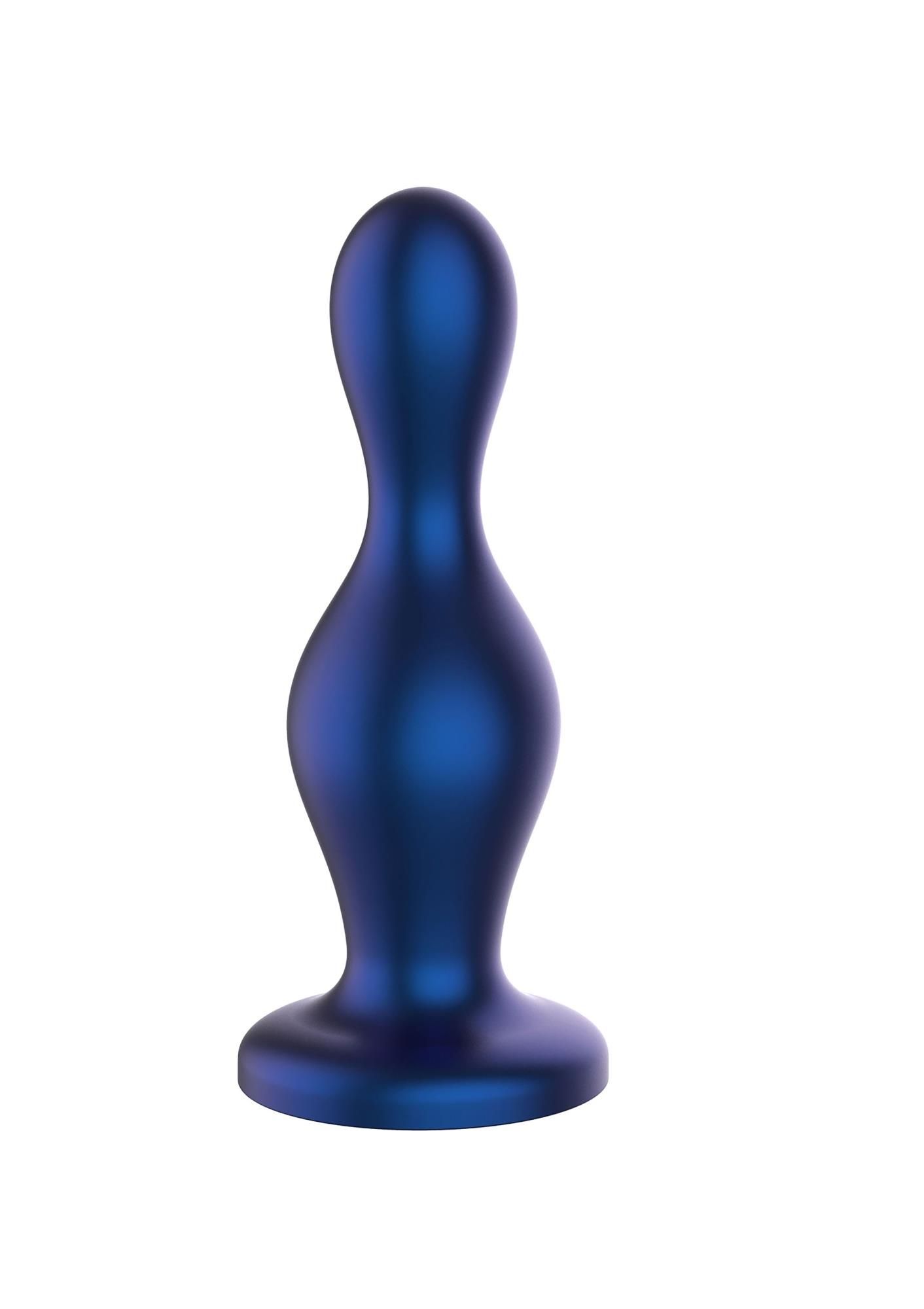 Анальна пробка TOYJOY The Hitter Buttplug, 13 см (синій)