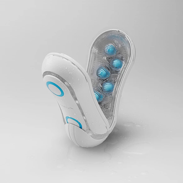 Мастурбатор Tenga Flip Orb Blue Rush (голубой)
