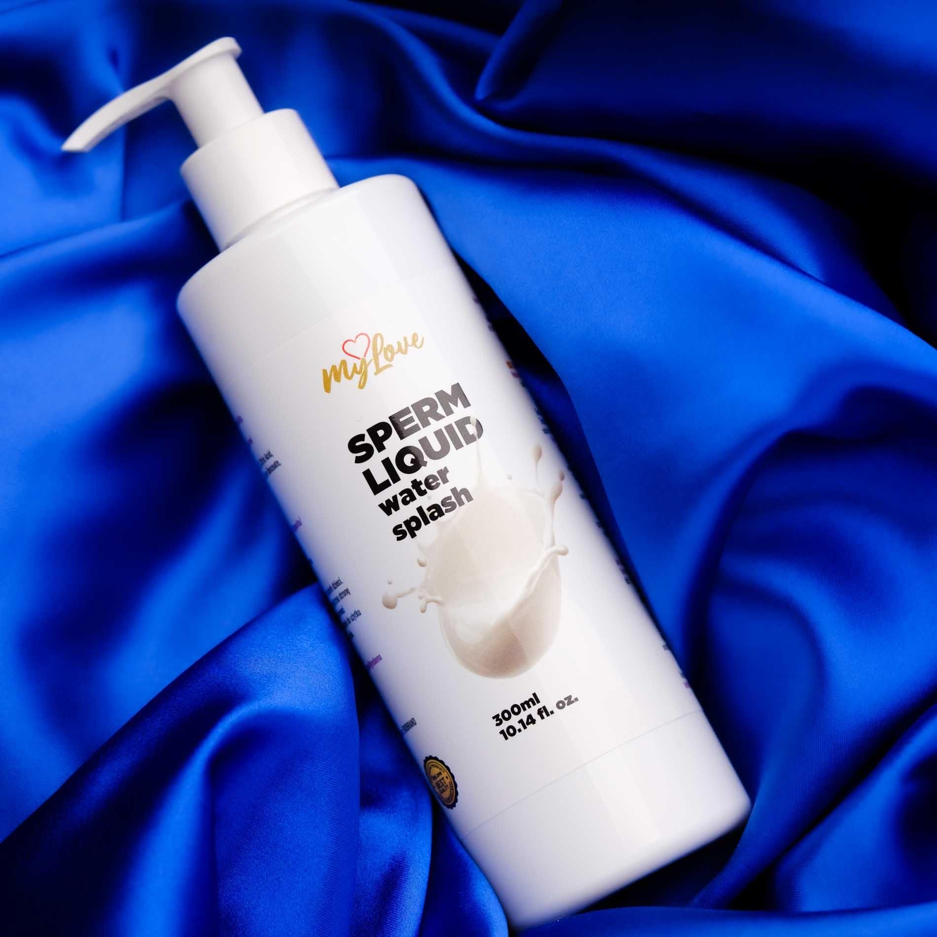 Лубрикант на водной основе MyLove Sperm Liquid Water Splash, 300 мл