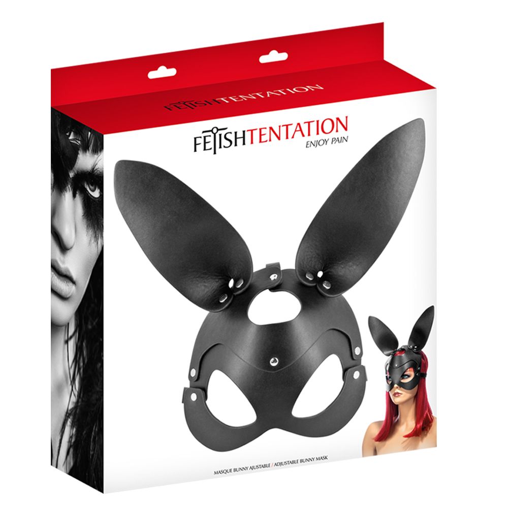 Маска Fetish Tentation Adjustable (чорний)