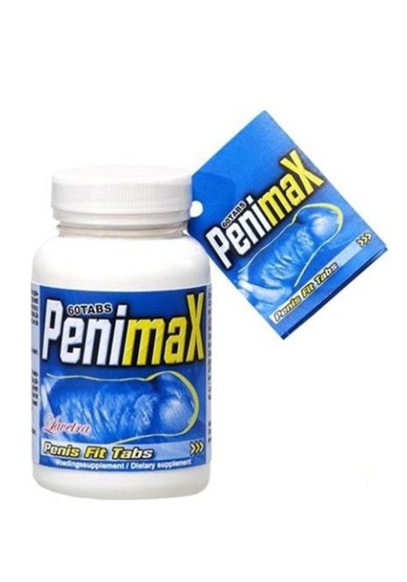 Таблетки для увеличения пениса Cobeco Pharma Penimax Penis Fit Tabs, 60 шт