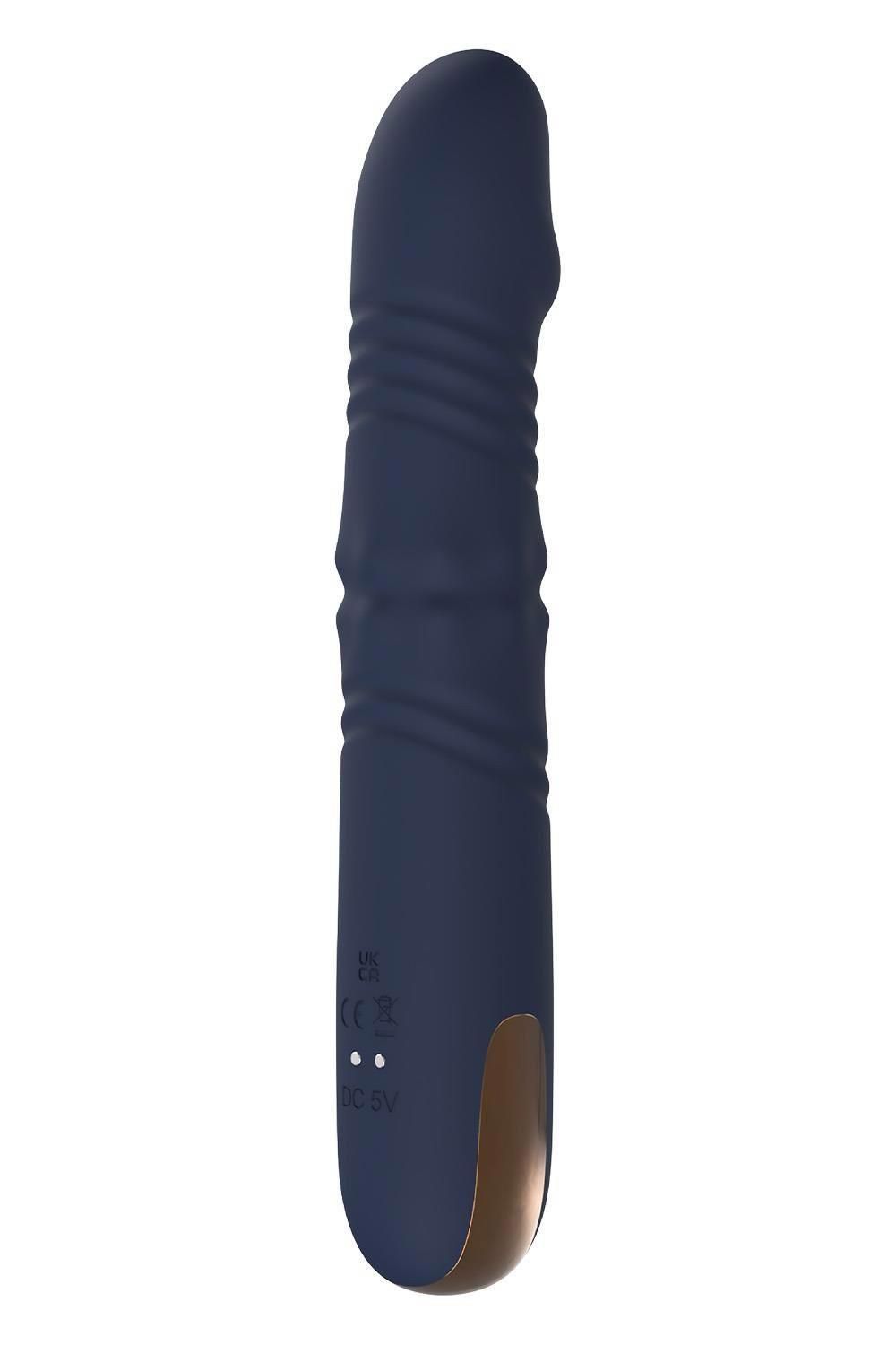 Вибратор Dreamtoys Afrodite, 22.3 см (синий)