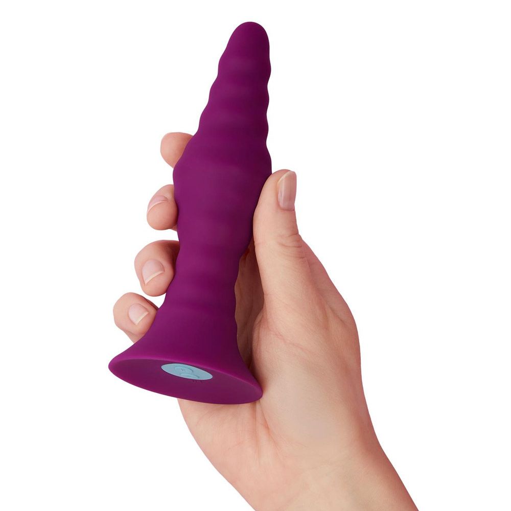 Анальна пробка Dream Toys Pyra Large, 15 см (малиновий)