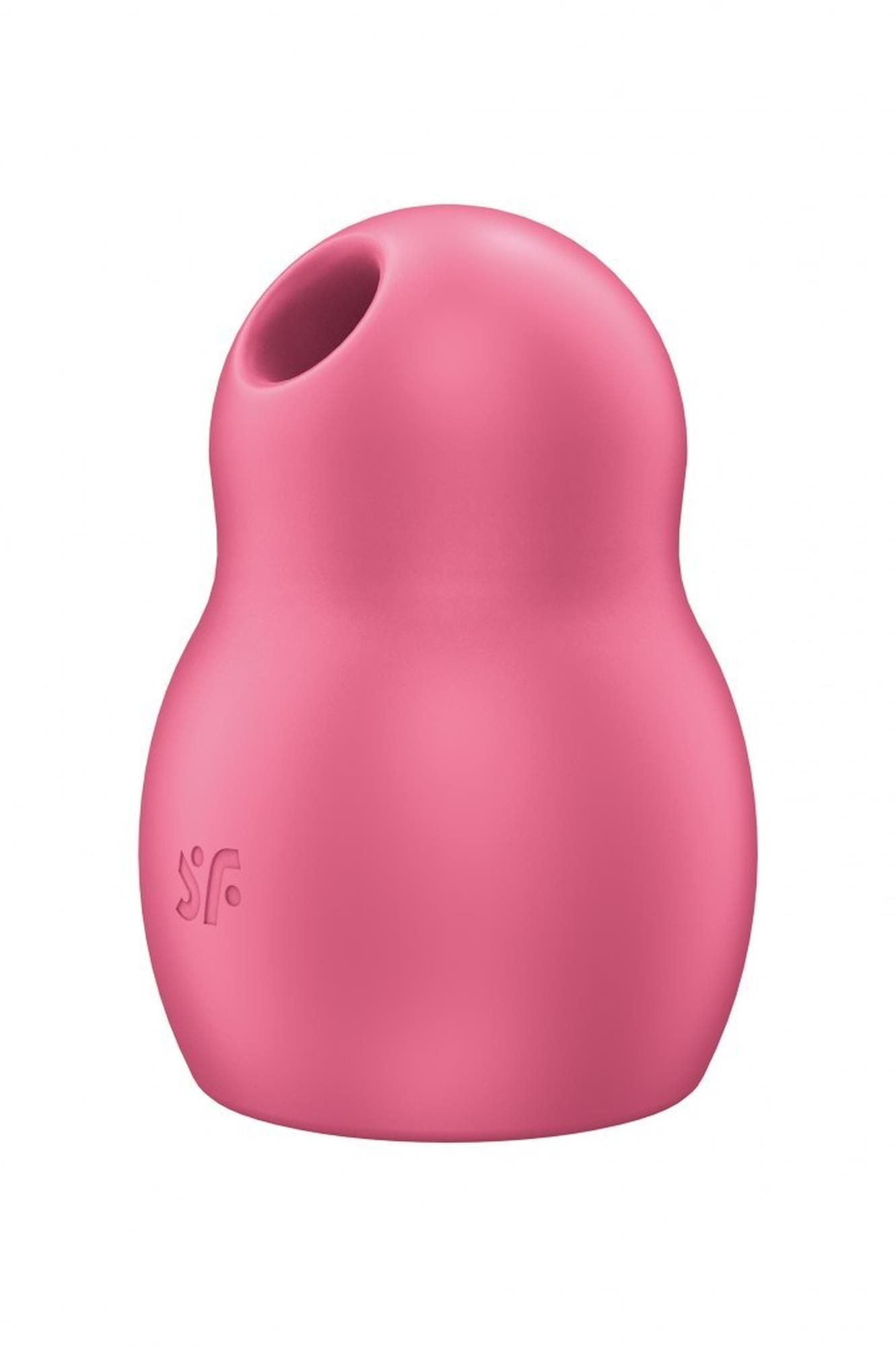 Вакуумный стимулятор клитора с вибрацией Satisfyer Pro To Go 1 (красный)