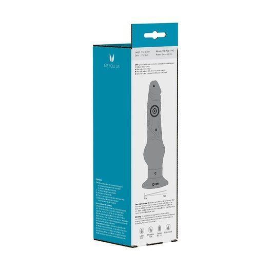 Реалистичный вибратор Mounty 5, 20 см (фиолетовый)
