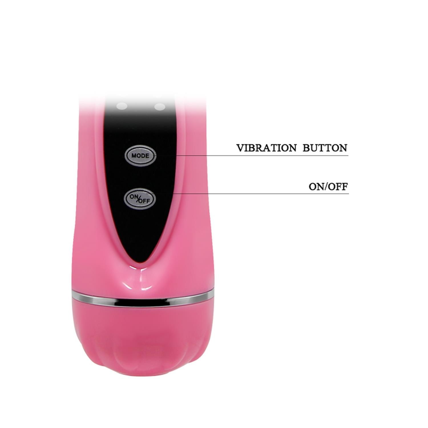 Вибромассажер Baile Magical Massager, 20 см (розовый)