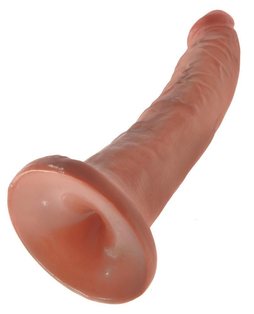 Фаллоимитатор King Cock 7", 20.5 см (телесный)