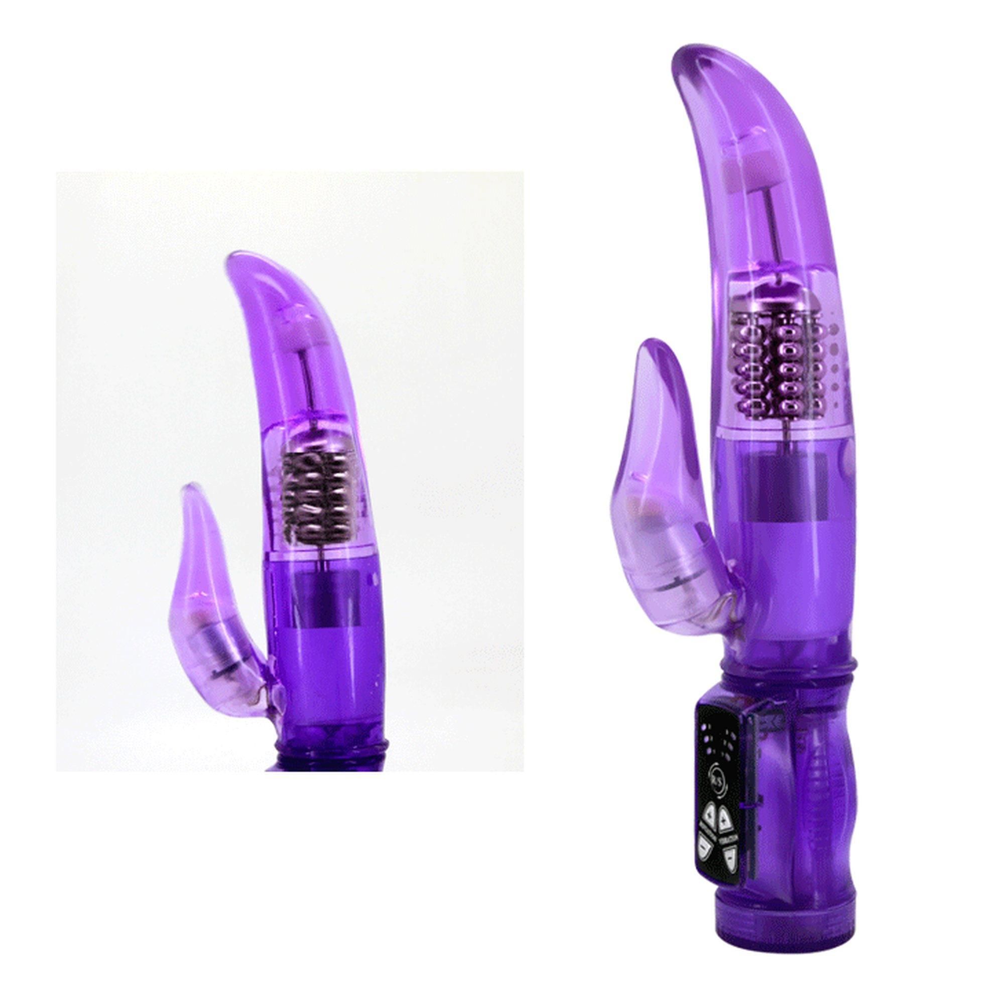 Вибратор-кролик Baile Perfect To Enjoy, 22 см (фиолетовый)