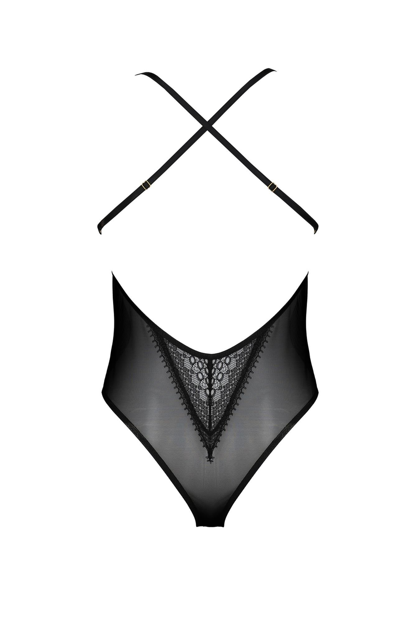 Эротическое боди Casmir Denerys Body, XXL/XXXL (черный)