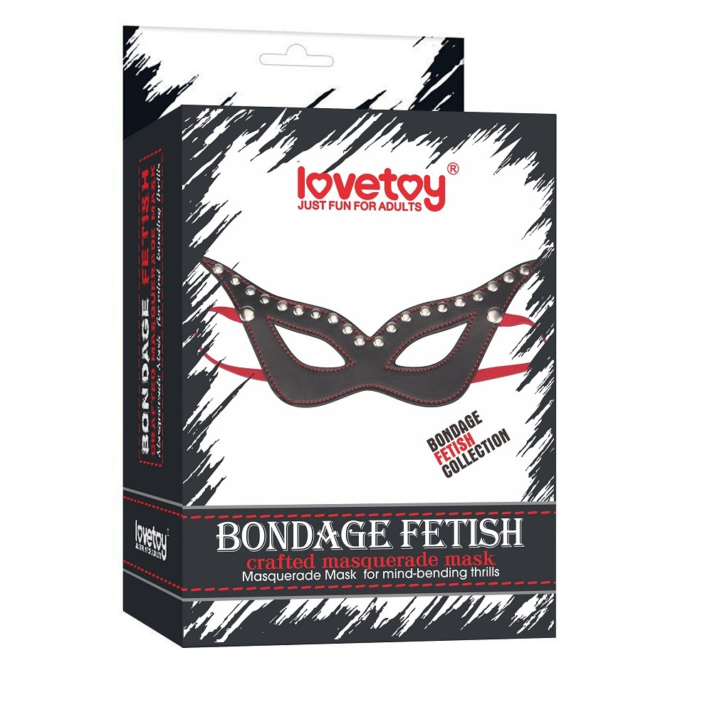 Маска Fetish Collection Masquerade, OS (чорний)