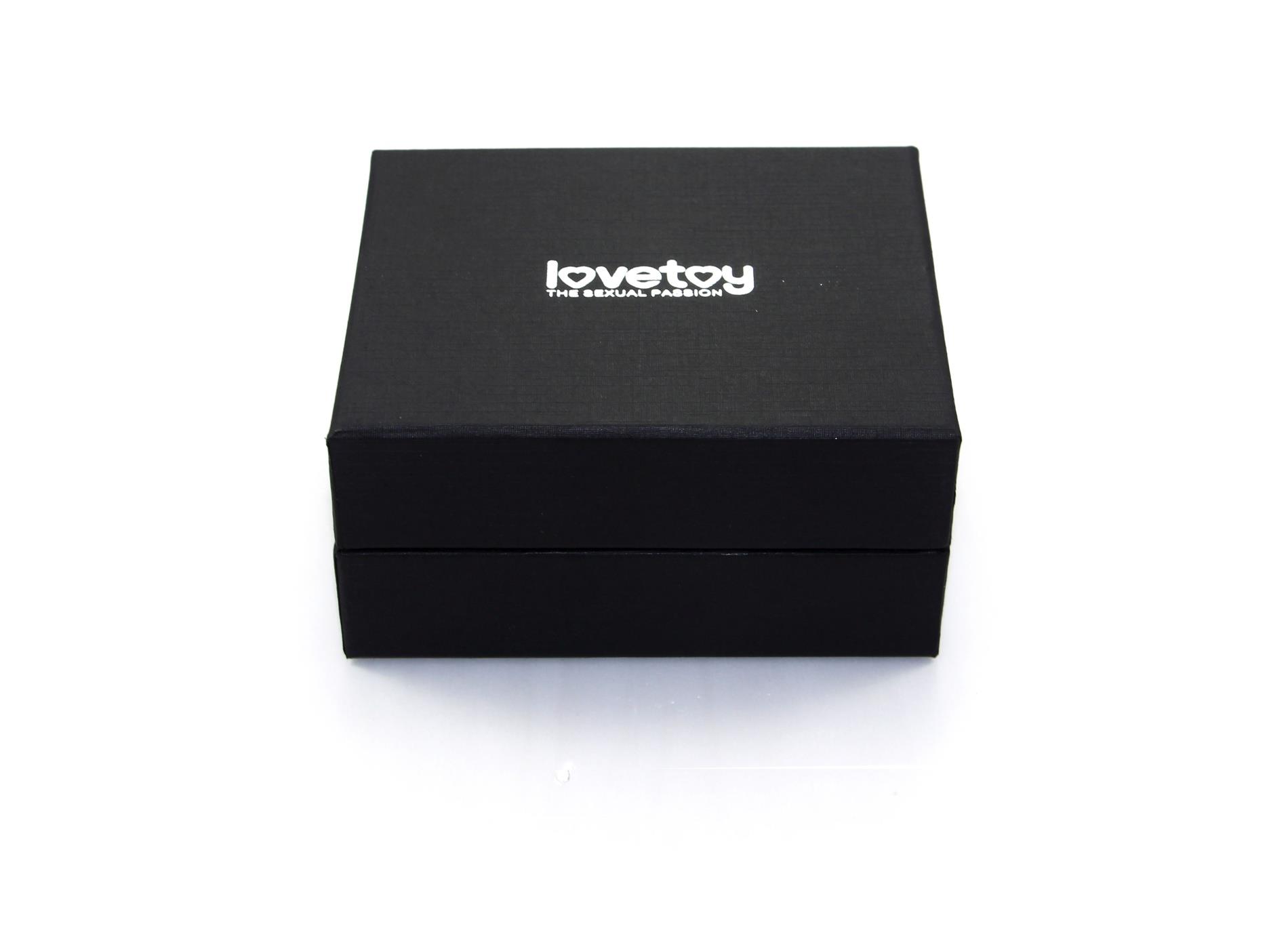 Korek analny Lovetoy Gold Spiral Metal Plug, 6,8 cm (przezroczysty)