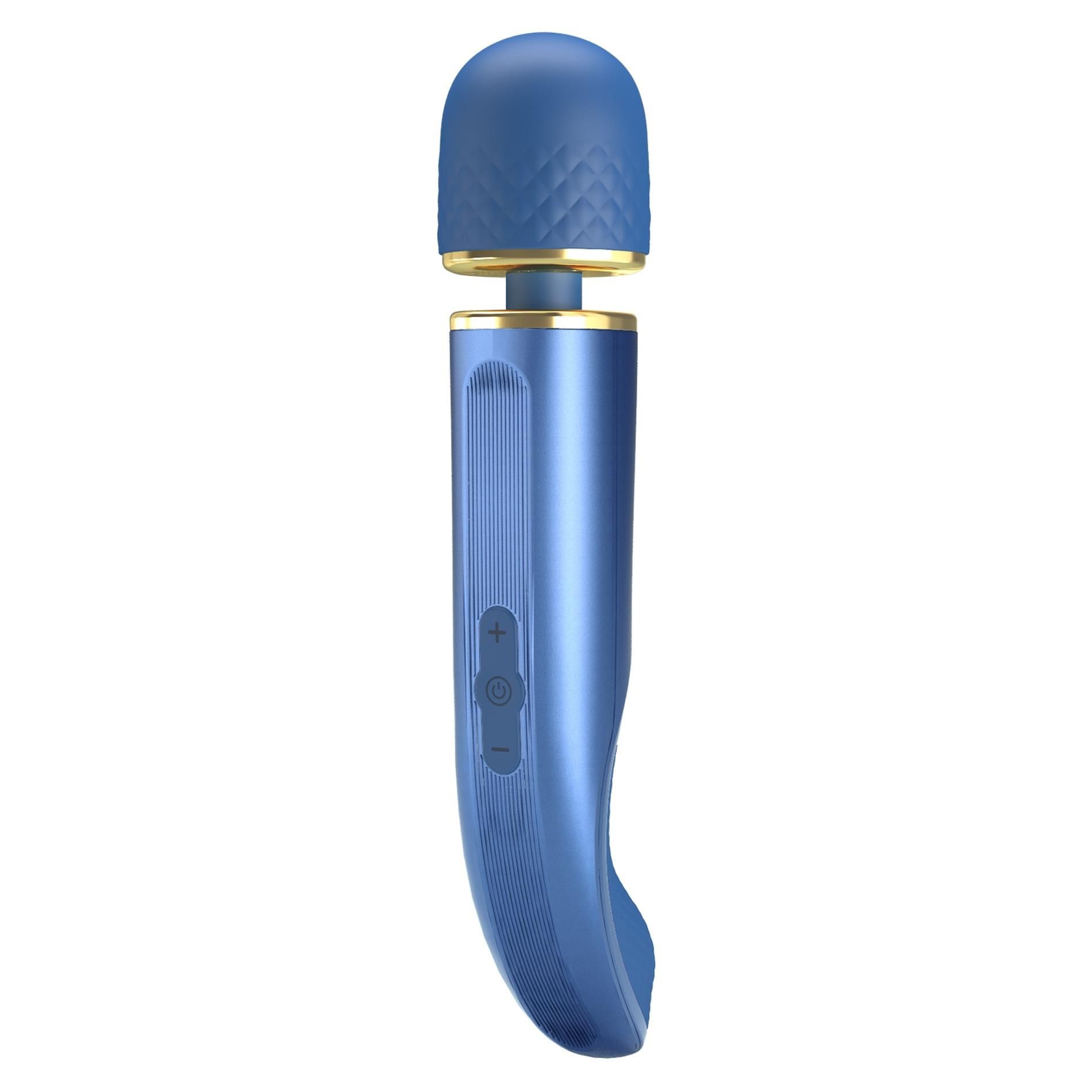 Вибромассажер Pretty Love Colorful Massager, 24 см (синий)