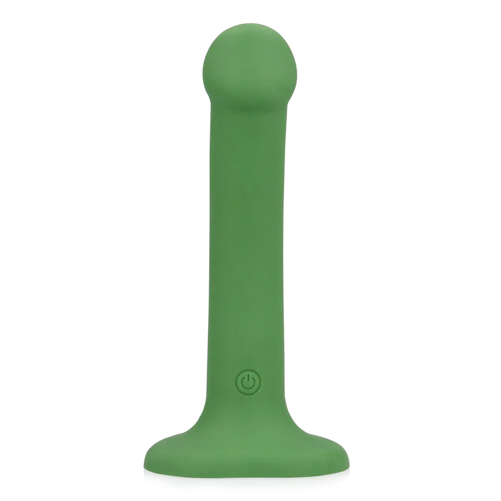 Фаллоимитатор Loveline Non-Phallic, 16.5 см (зеленый)