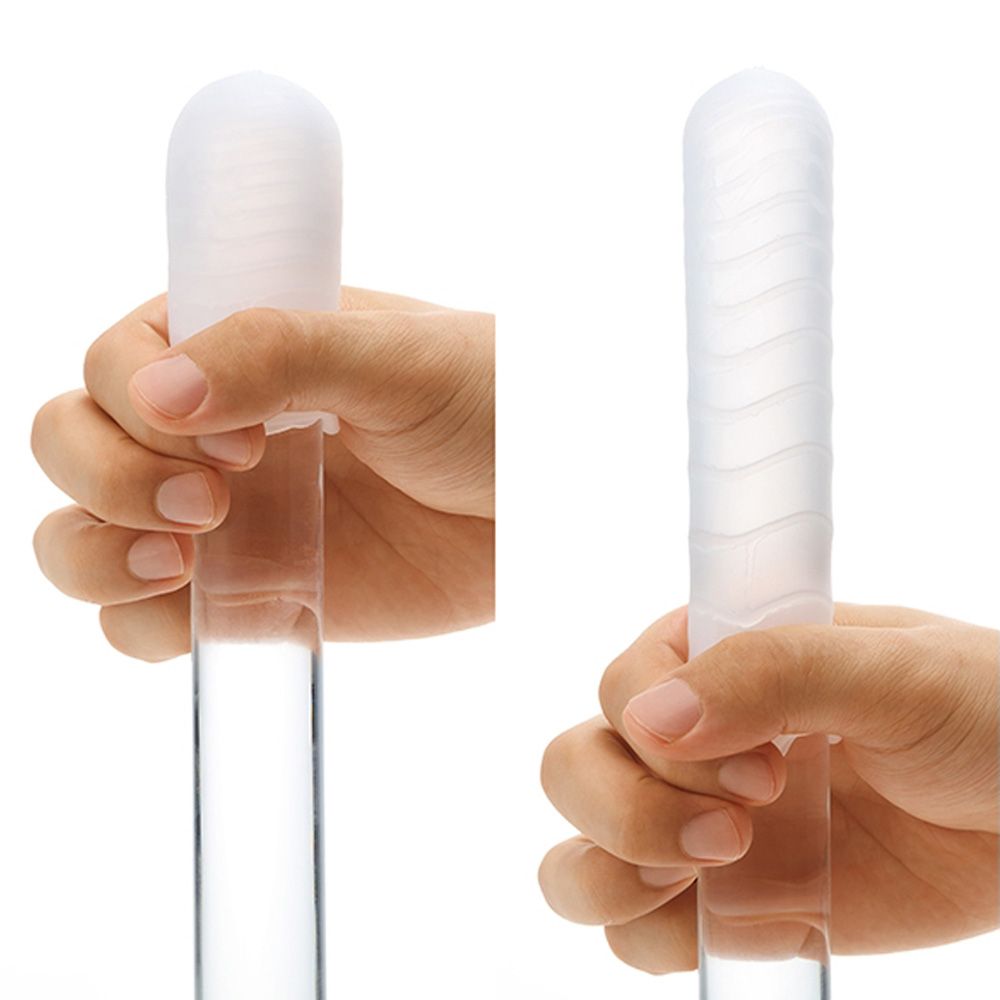Мастурбатор Tenga Pocket Crystal Mist (белый)