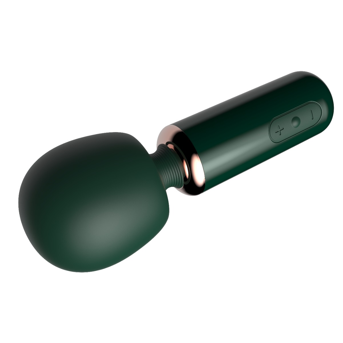 Вибромассажер Qingnan No.5 Powerful Mini Wand, 18,3 см (зеленый)