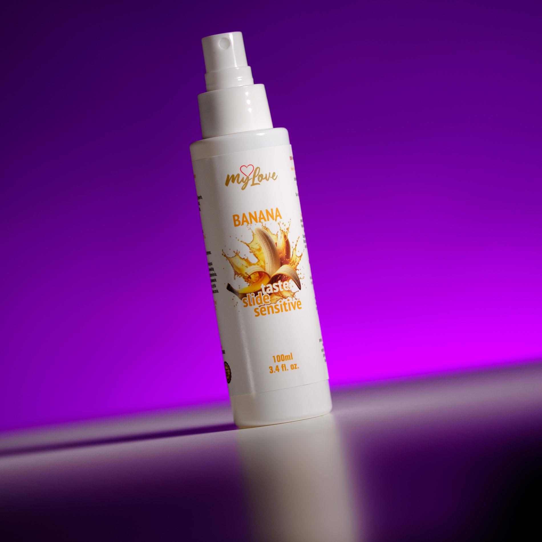Лубрикант на водной основе MyLove Taste Slide Sensitive Banana, 100 мл