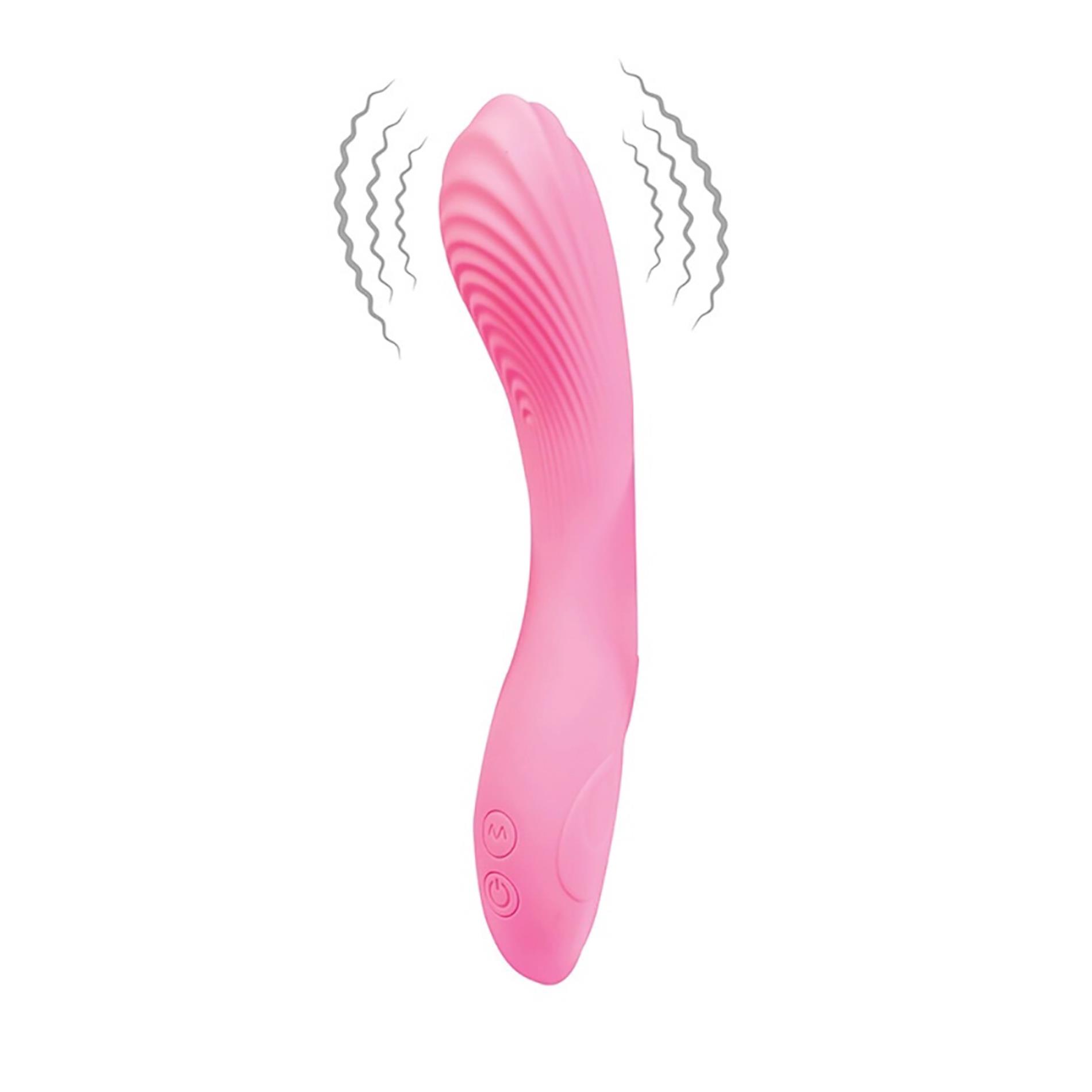 Вибратор Fantasy Apollo G-spot, 20 см (розовый)