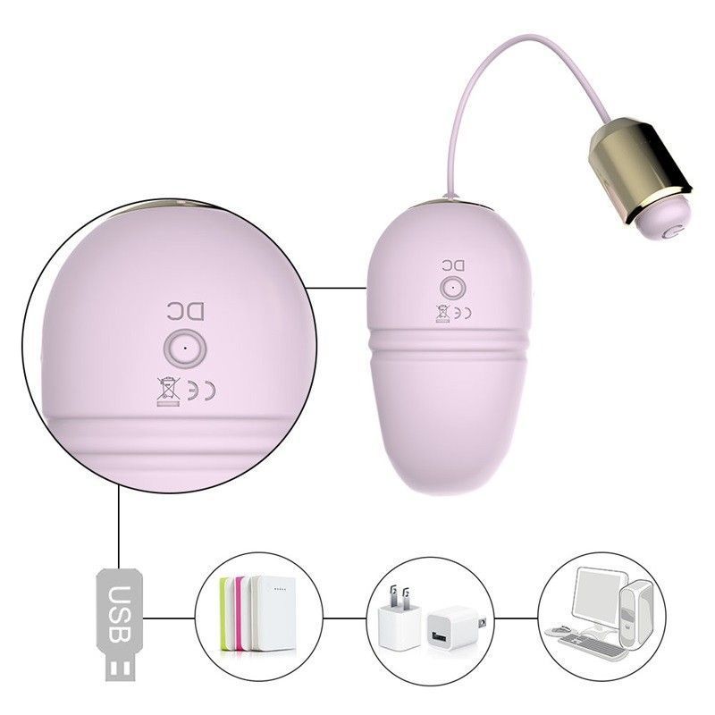 Wibrujące jajko B - seria Joy Kitty, 7,3 cm (jasnoróżowy)