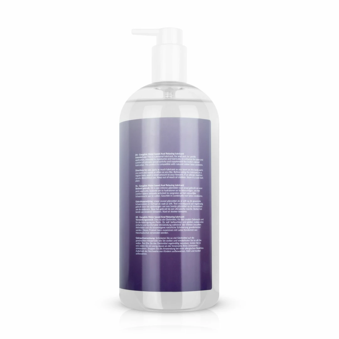 EasyGlide Anal Relaxing - Lubrykant na bazie wody, Bez zapachu i smaku, 1000 ml