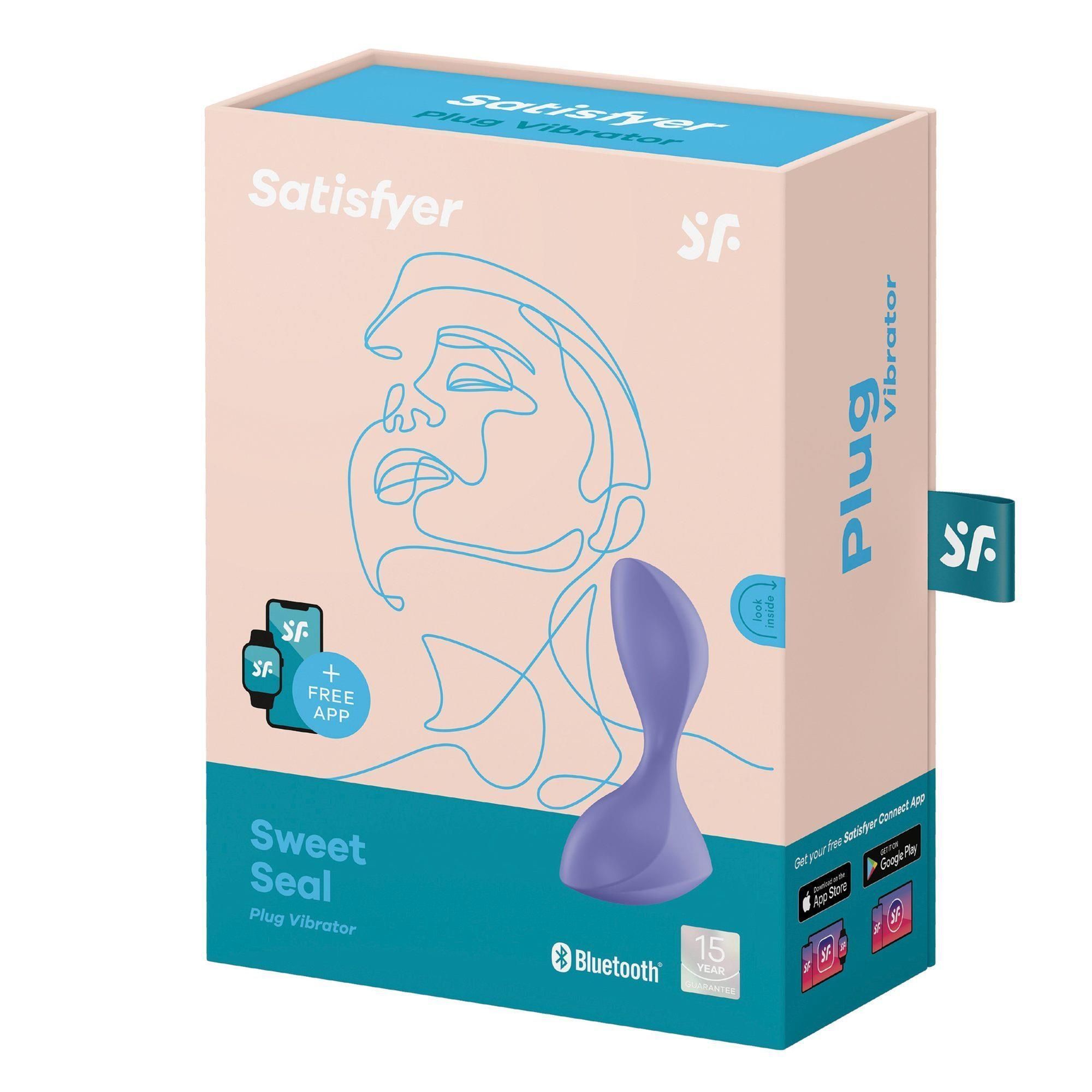Анальна пробка Satisfyer Sweet Seal, 11.2 см (фіолетовий)