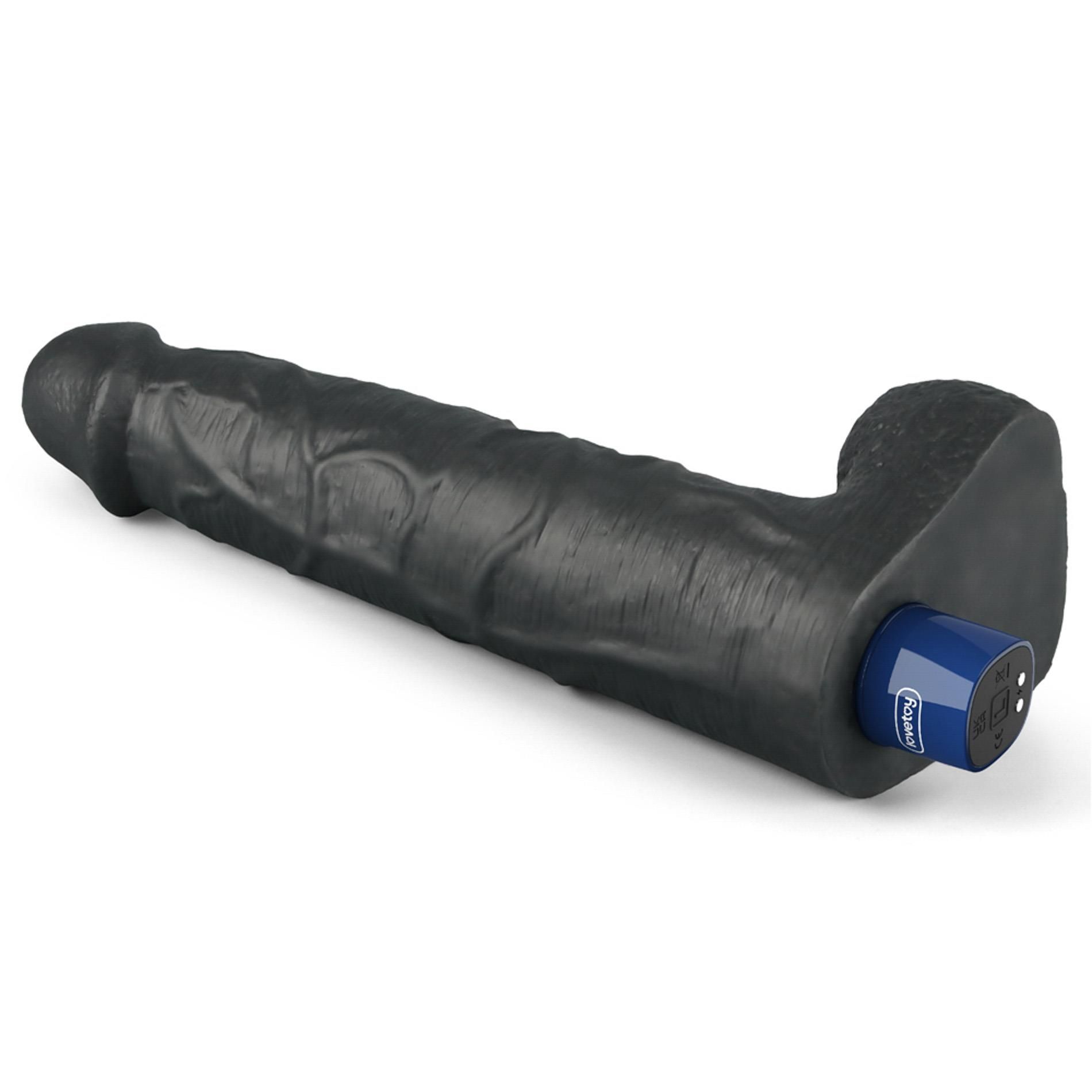 Wibrator Lovetoy Real Softee 10,5", 27 cm (czarny)