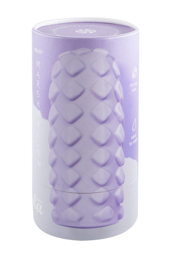 Мастурбатор Lola Games Marshmallow Maxi Fruity, 14.1 см (фиолетовый)