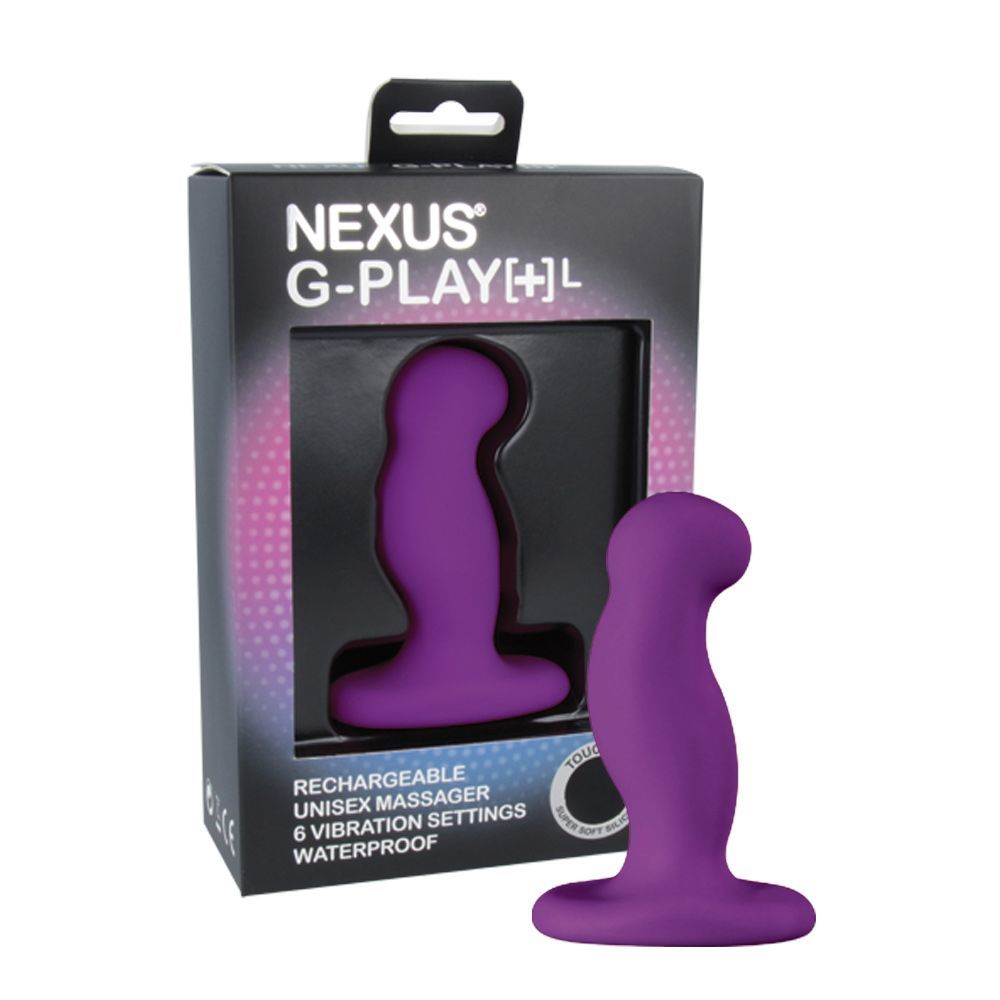 Массажер простаты Nexus G-Play Plus Large, 8 см (фиолетовый)